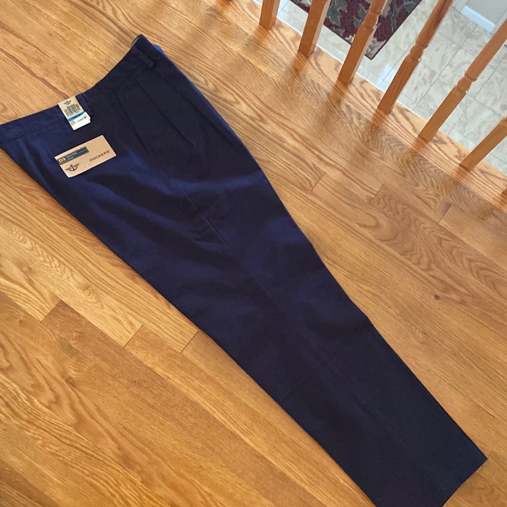 Men's Dockers Pant:  refined khaki, classic fit, pleated
